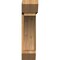 Ekena Millwork Thorton Slat Rough Sawn Bracket w/ Offset Brace, Western Red Cedar, 8"W x 28"D x 32"H BKT0806X28X32THR06RWR - alternate 2